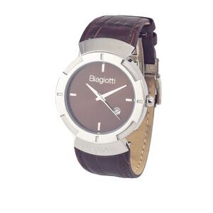 Laura Biagiotti Brown Leather Men's Watch